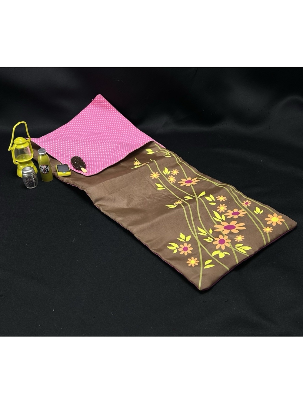 Our Generation Camping Set Sleeping Bag & Lantern Fits 18" American Girl Doll